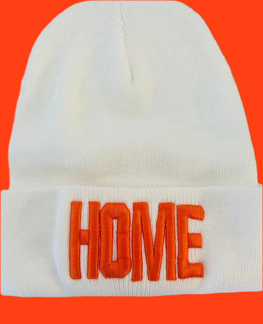 HOME team collection beanie white